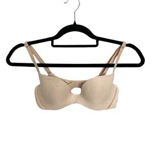 Pink Victoria's Secret Light Lift Beige Bra - 32A